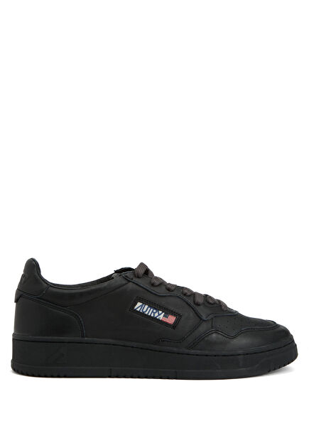 Medalist Black Men's Leather Sneakers