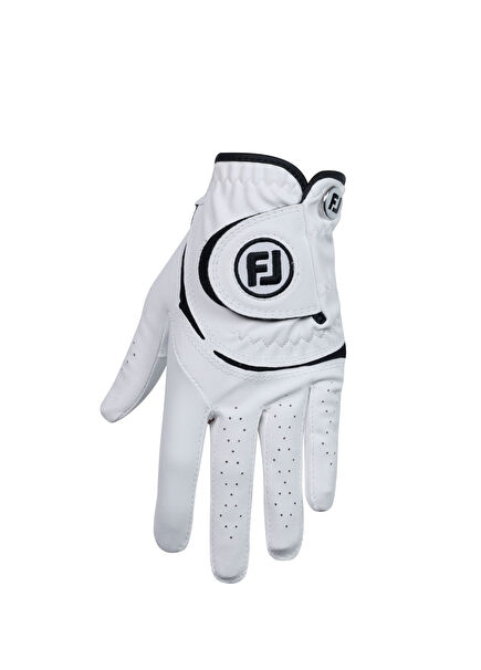 Beyaz Unisex Çocuk Golf Eldiveni