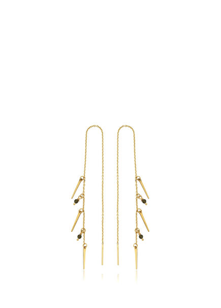 Chain Kadın Altın Küpe