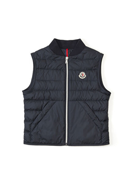 Koyu Mavi Logolu Erkek Çocuk Yelek