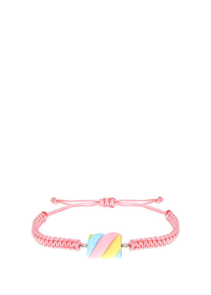 Pembe Marshmallow Kız Çocuk Bileklik