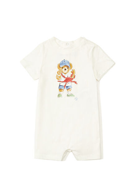 Cream Baby Jumpsuit