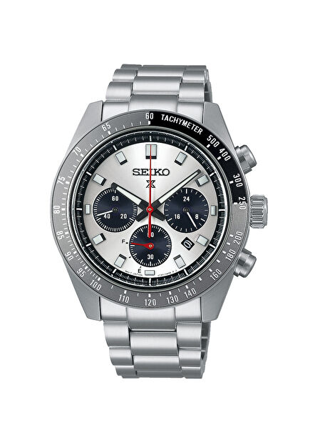 SEISC911P Metallic Grey Steel Men's Wristwatch