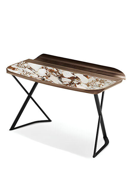 Cocoon Breccia Renkli Desenli Seramik Çalışma Masası