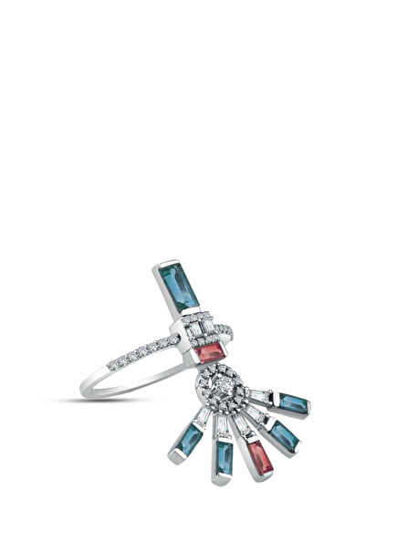 Diamonds Galore London Topaz Altın Yüzük