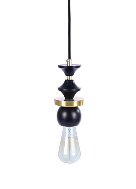 Fav092 Siyah Metal Sarkıt Avize