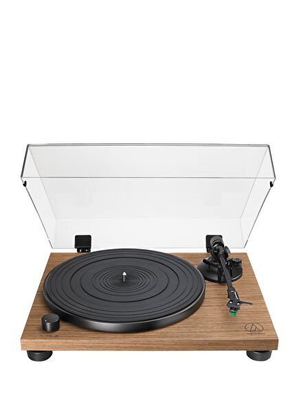 AT-LPW40WN Manual Belt Drive Wood Base Turntable
