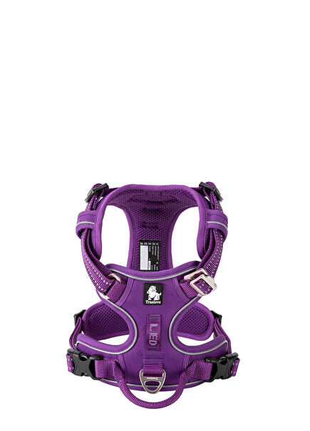 Aluminum D-Ring Purple Dog Harness