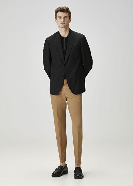 Beige Organic Cotton Pants