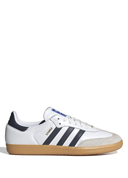 Samba White Men's Leather Sneakers