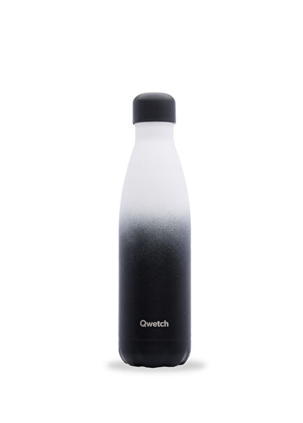QD3435 Gradient Colored Thermal Insulated Black Thermos 500 ml