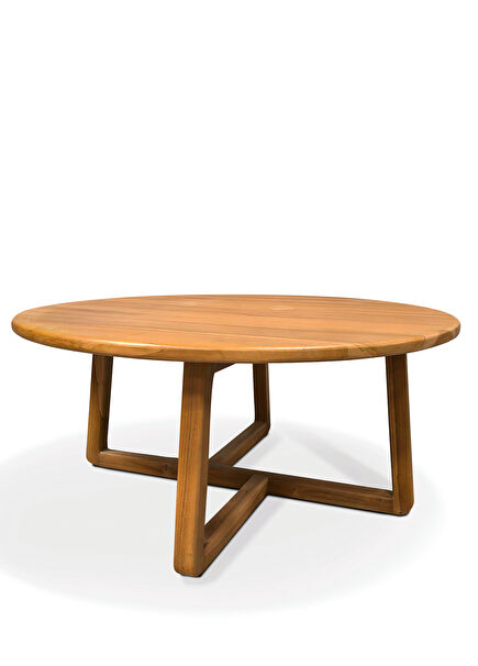 Sumatra Tik Ağacı Ahşap Yemek Masası 