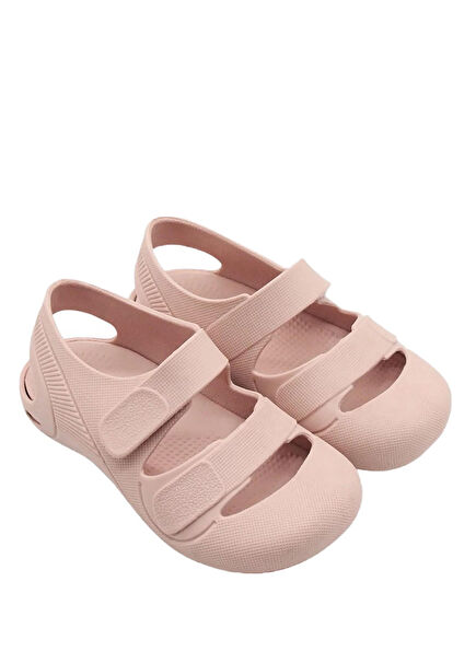 Toe Jelly Cırt Cırtlı Pembe Kız Çocuk Sandalet