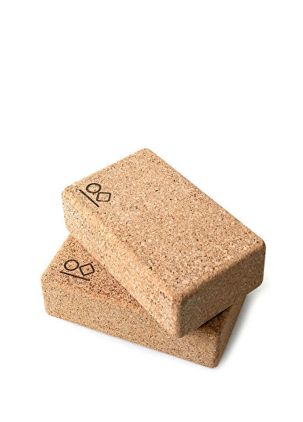 İkili Küçük Mantar Yoga Blok Seti