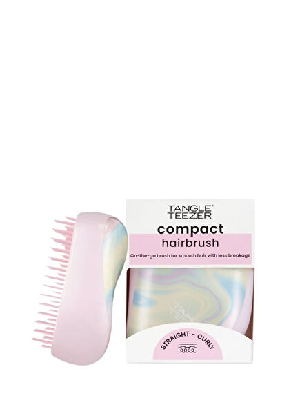 Compact Styler Ice Cream Swirl Hair Brush