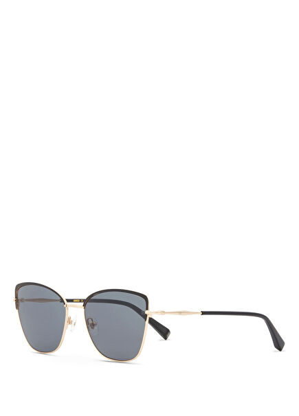Edith HM 1765 C1 Black Metal Women's Sunglasses