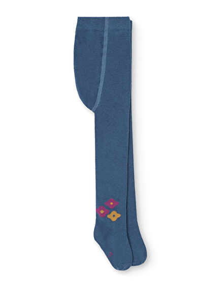 Navy Blue Girls' Pantyhose
