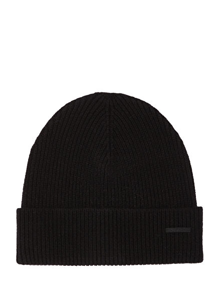 Siyah Yün Erkek Bere