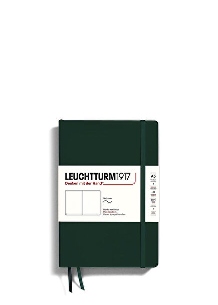 Forest Green A5 Yumuşak Kapak Noktalı Not Defteri