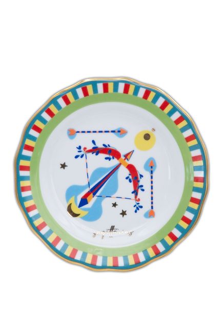 Zodiac Vibe Yay Burcu Porselen Pasta Tabağı 16 cm