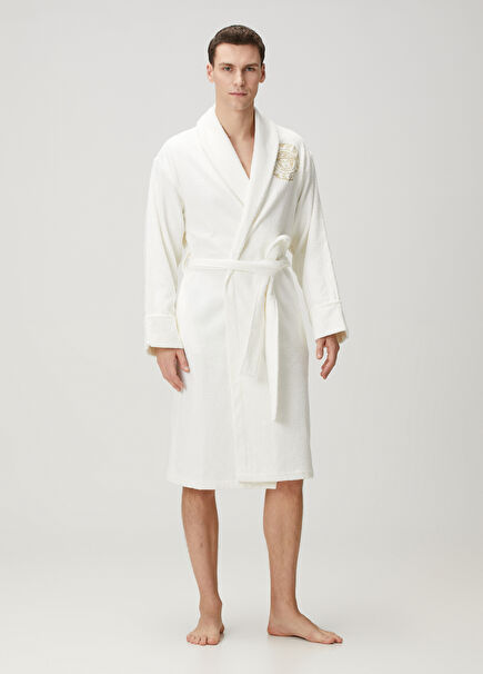 White Bathrobe