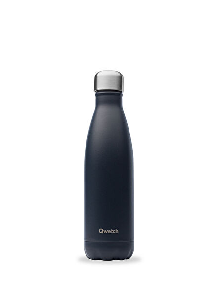 QD3391 Heat Insulated Charcoal Gray Thermos 500 ml