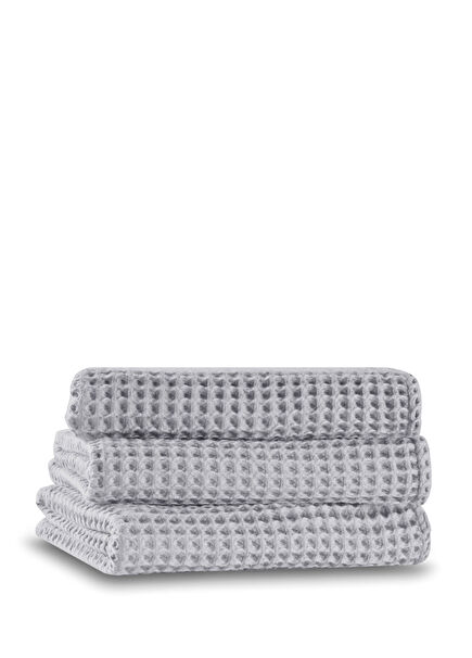 Waffle Fog Modal Pamuk Yüz Havlusu 50 x 90 cm