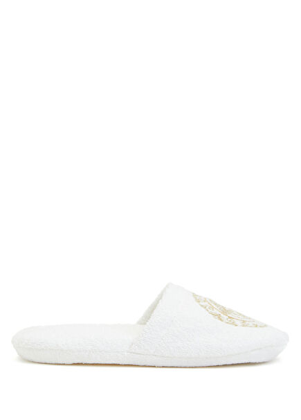 Medusa Gala Beyaz Banyo Terliği