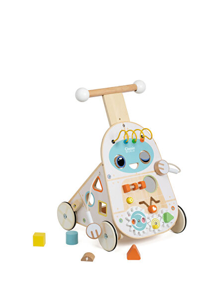 Classic World Wooden Walking Companion - Robot