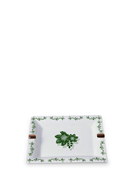 Victorian Garden Collection Porcelain Decorative Ashtray