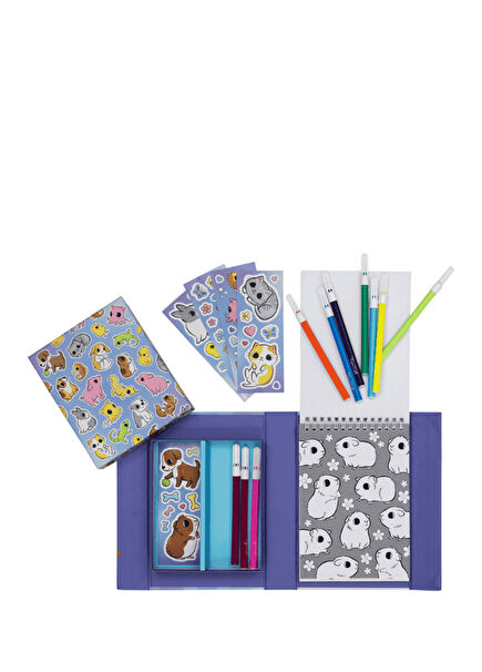 Baby Animals Coloring Set