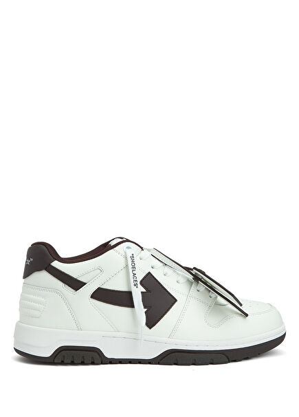 Out Of Office Kahve Beyaz Erkek Deri Sneaker