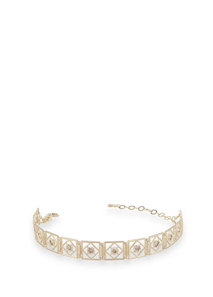 Golden Door 14K Gold Women's Bracelet with Diamonds