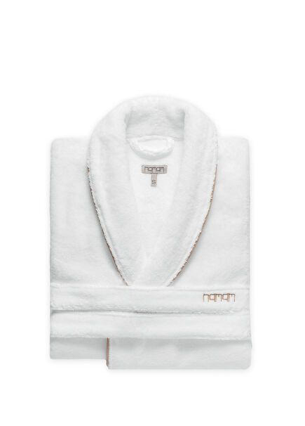 Pera Edition White Organic Cotton Bathrobe