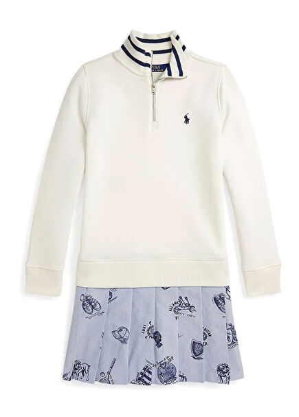 Beyaz Kız Çocuk Elbise