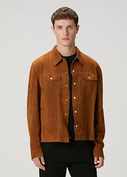 Brown Suede Jacket