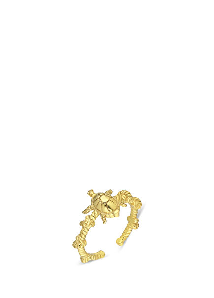 Lazy Days 18 Carat Gold Plated Ring