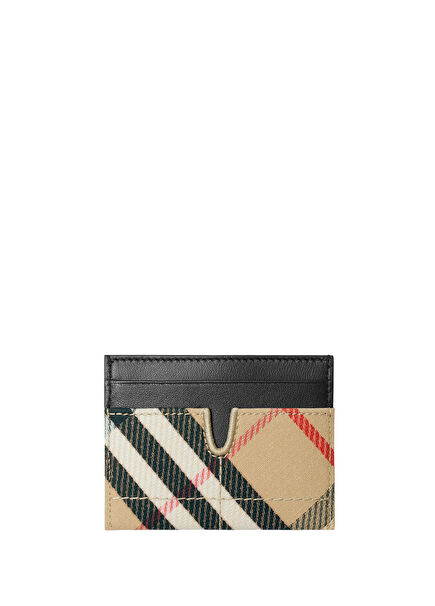 Check Snip Bej Kadın Kartlık