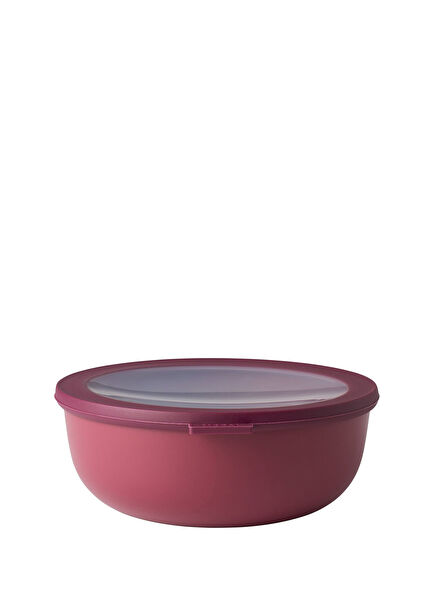 Multi Bowl Cirqula Round Maroon Food Container
