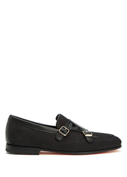 Carlos Black Men's Leather Loafer