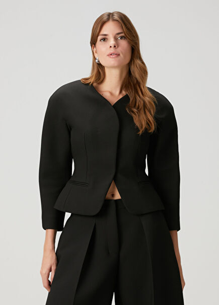 Ovalo black blazer