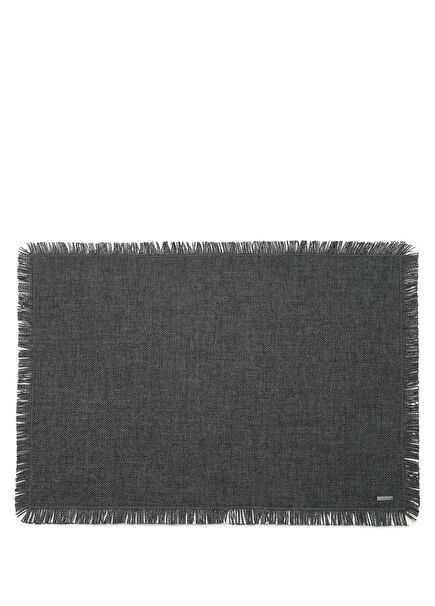 Anthracite 2-Piece Linen Placemat Set