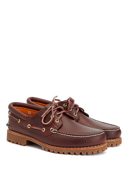 Authentic Bordo Erkek Deri Ayakkabı