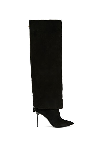 Ariel Black Women's Leather Boots