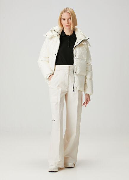 Cream Cargo Pants