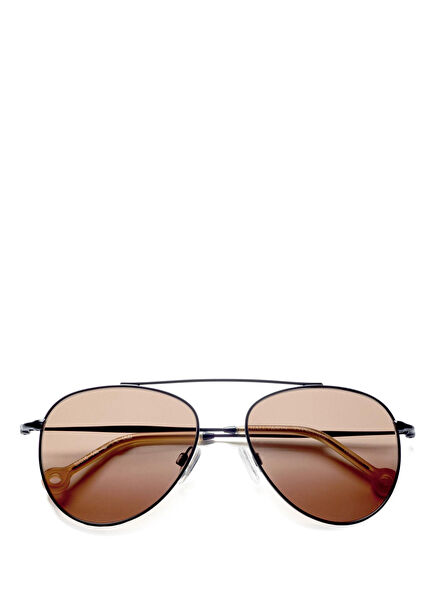 HS665 Siyah Metal Erkek Güneş Gözlüğü