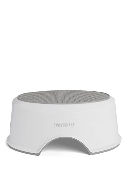 Pastel Gri Unisex Bebek Kaymaz Banyo Taburesi