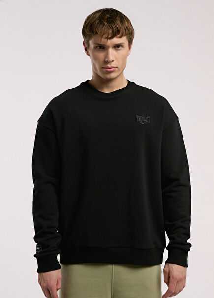 Ever Essentials Comfort Siyah Erkek Sweatshirt