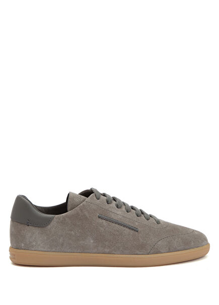 Gri Erkek Süet Sneaker