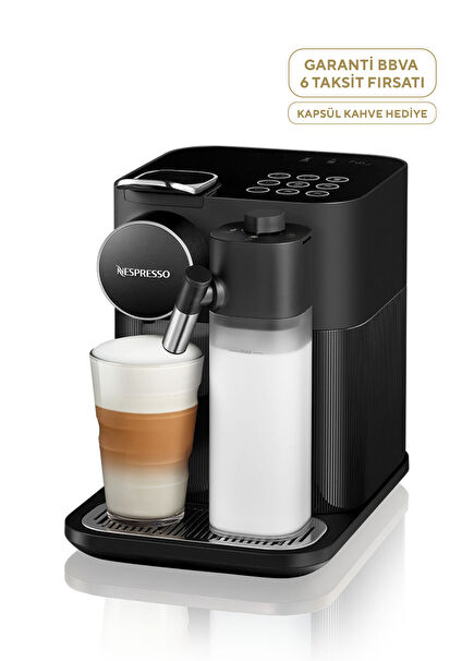 F541 Black Grand Lattissima Kapsüllü Kahve Makinesi